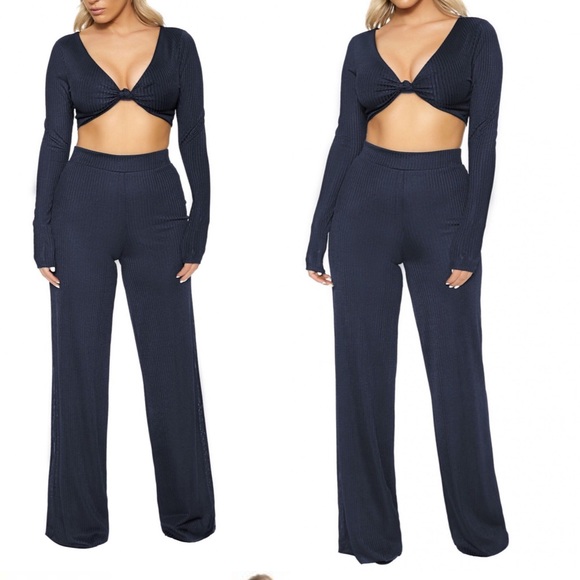 naked wardrobe Pants - Naked Wardrobe Not Stickin’ Around Set